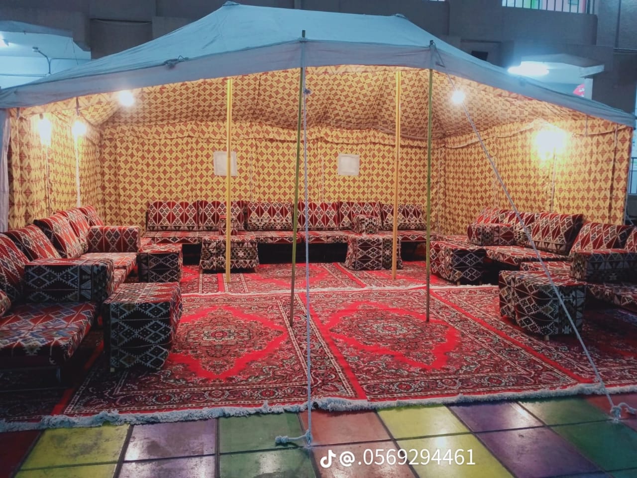 تأجير خيام عربية وأوروبية بالشرقية