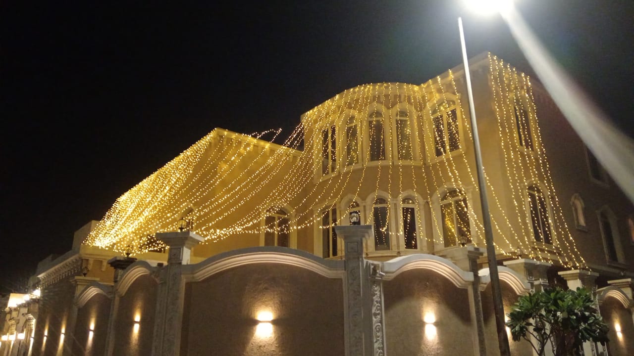 إضاءات حفلات وأعراس احترافية بالشرقية