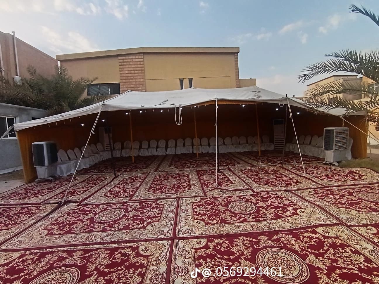 تأجير خيام عربية وأوروبية بالشرقية