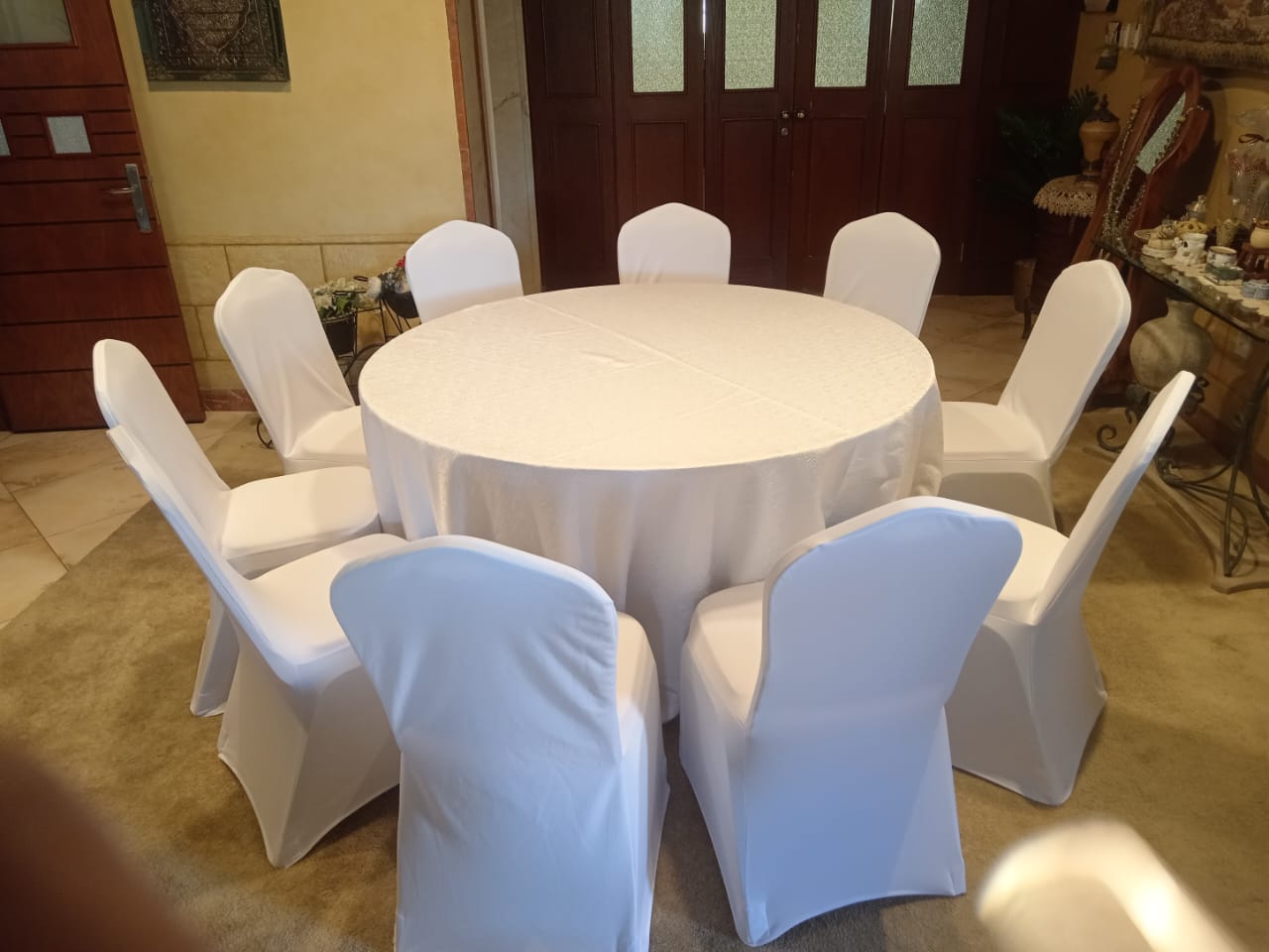 تأجير كراسي وطاولات فاخرة بالشرقية